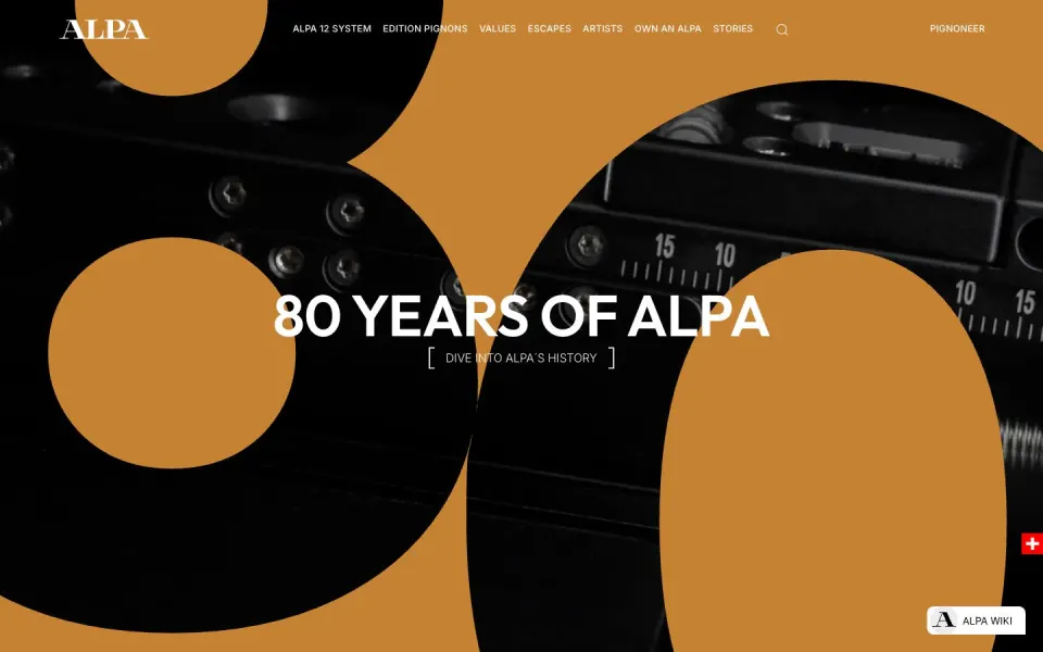 ALPA website, desktop screenshot
