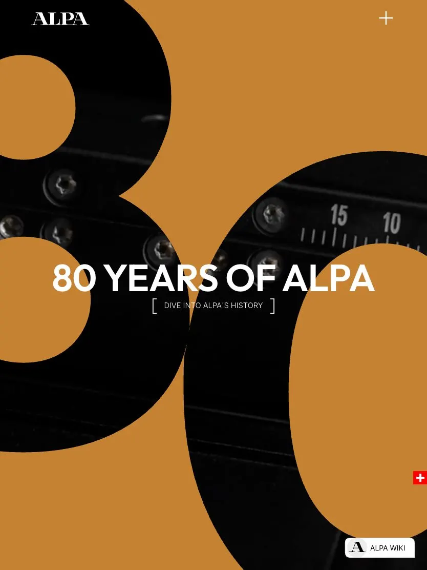 ALPA website, tablet screenshot