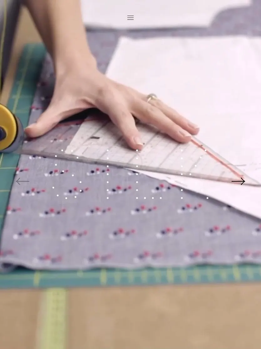 Atelier Silk website, tablet screenshot
