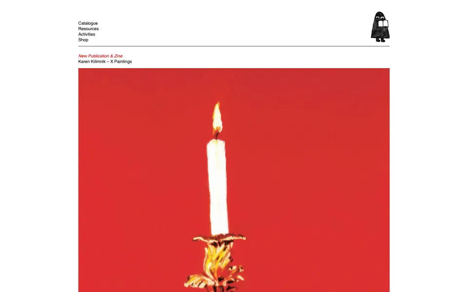 Nieves website, desktop screenshot